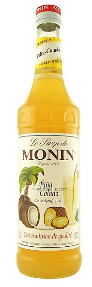Сироп Monin Пина колада (Стекло) 0.7л.