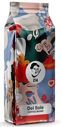 Кофе в зернах ZIA Del Sole, 1 кг