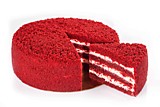 * Торт "Красный бархат"
